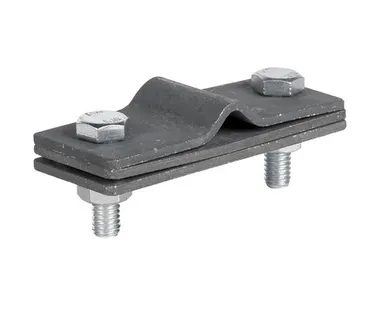 фото EKF Зажим полоса-прут малый горячеоцинкованный EKF