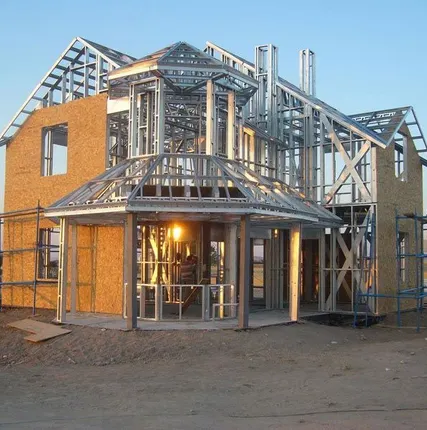 Фото №0 Строительство зданий из ЛСТК