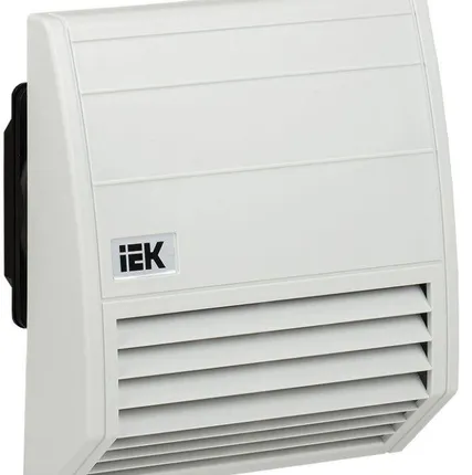 Фото №0 Вентилятор с фильтром 102куб.м/час IP55 IEK YCE-FF-102-55