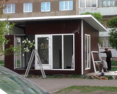фото Строительство сборно разборных павильонов