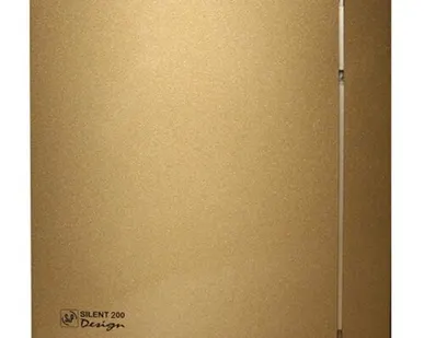 фото Накладной бытовой вентилятор SILENT 200 CZ Design 4C Gold Soler&Palau