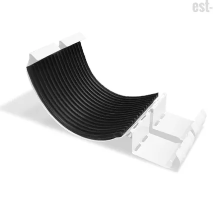 Фото №0 Соединитель желоба D125 | RAL 9010 Белый