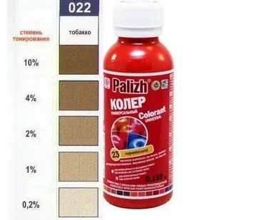 фото Колер Palizh MIX №022 тобакко 20 мл Россия