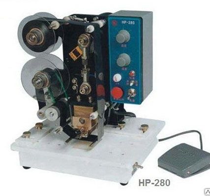 Фото №0 Датер с лентой HUALIAN HP-280