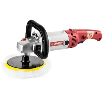 фото Шлифовально-полировальная машина ЗУБР ЗПМ-1300Э (1300 Вт)