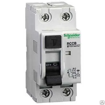 Фото №0 Устройство защитного отключения ACTI9 iID 2П 25A 30mA AC Schneider Electric
