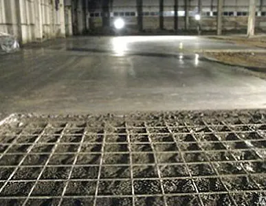 фото Заливка бетонных полов