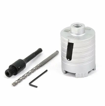 Фото №0 Коронка алмазная 72 мм по железобетону Hilberg Laser HM202 TRIO-DIAMOND