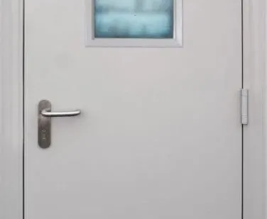 фото Дверь противопожарная EI-60 остелклённая (1000х2100 мм.)