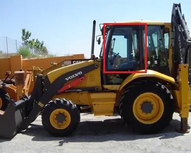 фото Стекло дверное верхнее левое для VOLVO BL 61/71