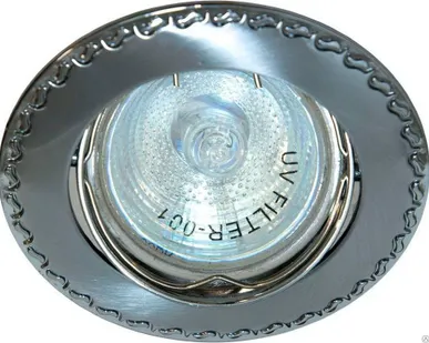фото Софит FERON 125Т-MR16 G5.3 (мат.хром-хром)