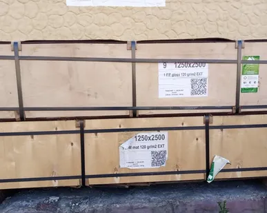 фото Фанера ламинированная транспортная