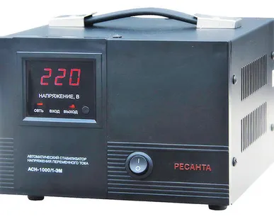 фото Стабилизатор напряжения Ресанта АСН-1000/1-ЭМ