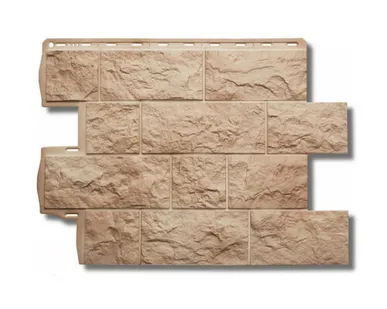 фото Фасадная панель (АП) "ТУФ" Итальянский 795*591 мм (раб.размер 670*555)