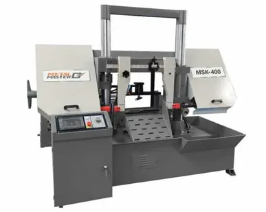 фото Автоматический двухколонный горизонтальный ленточнопильный станок Metal Master MSK-400