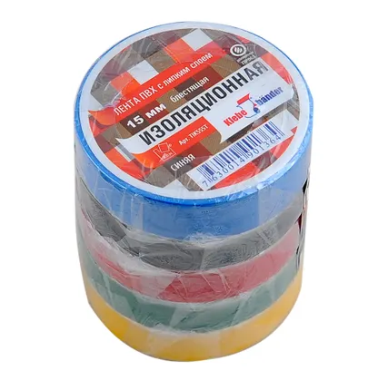 Фото №0 Изолента ПВХ (Klebebander) 15 мм х 20м