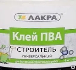 Фото №0 Клей ПВА ЛАКРА универсальный 4 кг.