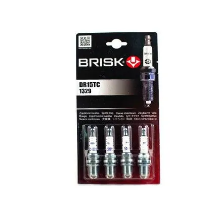Фото №0 Свеча BRISK EXTRA DR15TC [упаковка 4 шт.]