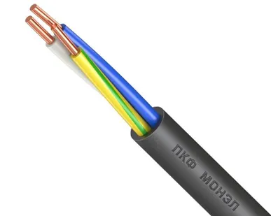 фото Кабель ВВГнг(А)-LS 3х1.5 ОК (N PE) 0.66кВ (уп.100м) Монэл 020008300