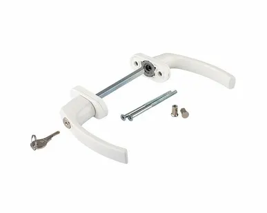 фото Гарнитур балконный Internika серии NEPTUN, с ключом, белый