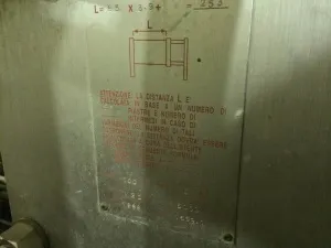 Фото №1 Линия производства мороженного Catta 27 (Италия) Б/У в Москве