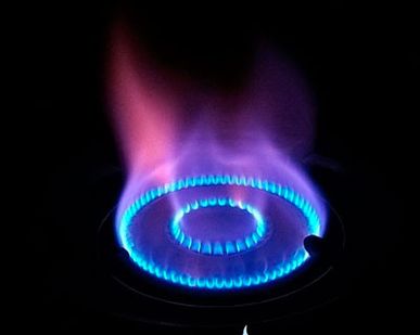 фото Газ природный газообразный