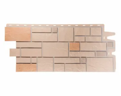 фото Фасадная панель Юрский мрамор (Burg) Льняной