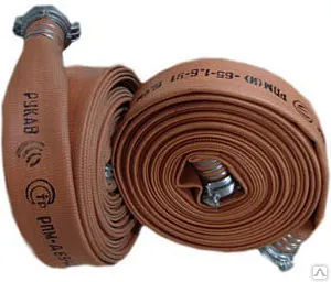 фото Рукава "Армтекс" 1,6МПа для пожарных машин РПМ(Д), 50 мм с головками (50