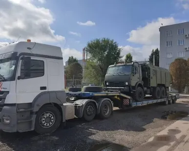 фото Перевозка негабаритного груза весом до 60 тонн по городу