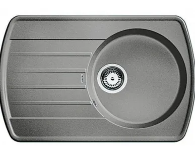 фото Кухонная мойка Blanco Rondoval 45S Алюметаллик 515763 Blanco