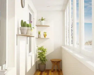 фото Обшивка балкона стеновыми панелями