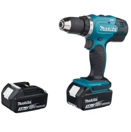 Фото №0 Аккумуляторная дрель-шуруповерт Makita DDF453RFE