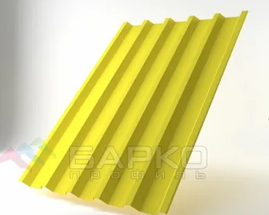 фото Профлист Н-44 - 1050 мм (1000 мм) RAL 1015 Полиэстер 0.5