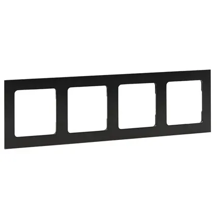 Фото №3 Рамка 4-м Стокгольм металл. черн. PROxima EKF EZM-G-305-10
