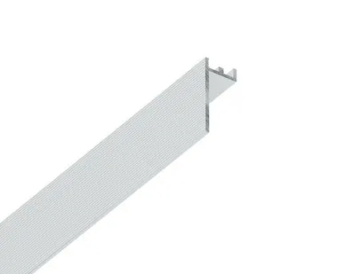 фото ПП 30 – теневой, парящий плинтус (пог.м.) - Белый