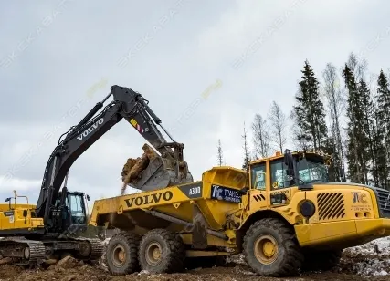 Фото №1 Аренда сочлененного самосвала Volvo A25D 6x6, Ростов-на-Дону