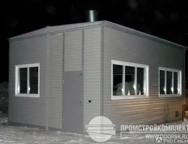 фото Модульное здание котельной 7,25х5,25х4,05м