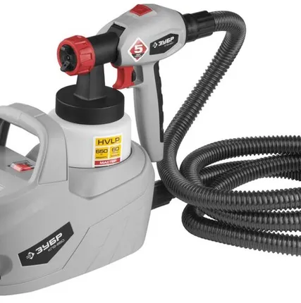 Фото №0 Сетевой краскопульт ЗУБР КПЭ-650, 650 Вт