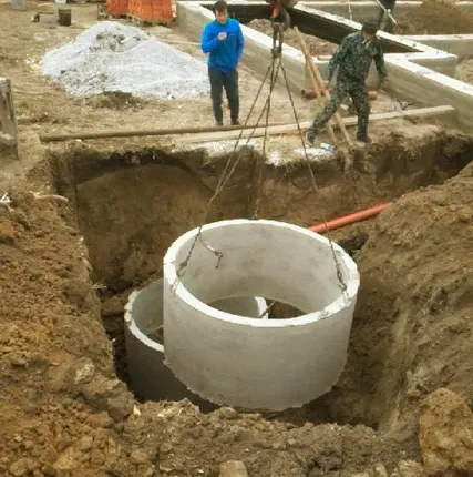 Фото №3 Септик из колец под ключ