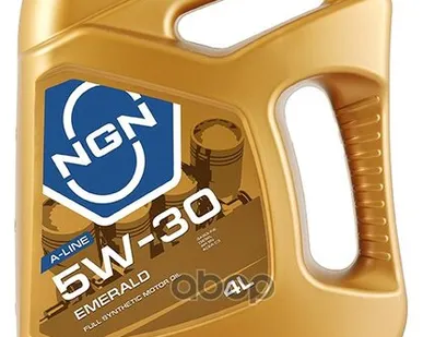 фото NGN 5W-30 Emerald A-Line C3 4Л (Синт. Мотор. Масло)