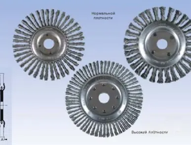 фото Жгутовые дисковые щетки Osborn для углошлифмашин