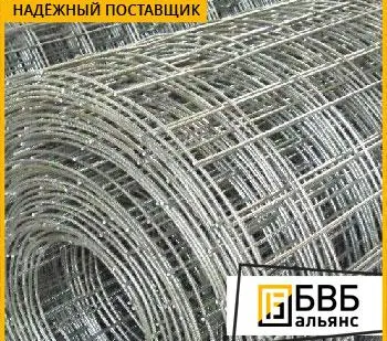 фото Сетка кладочная 4 мм 0,5х1,5 м ГОСТ 23279-2012 ячейка 150 мм