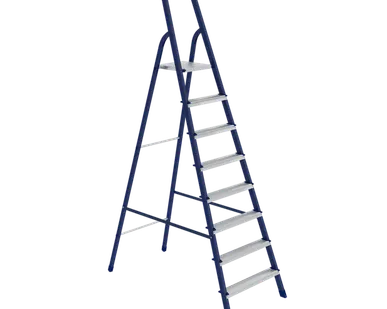 фото Стремянка 8 ступеней, стальная СИБРТЕХ Pоссия
