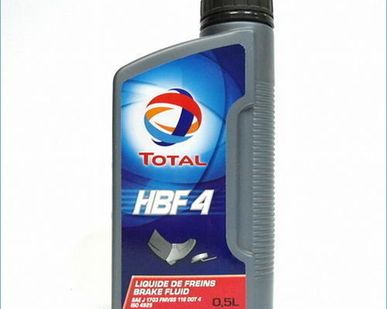 фото Тормозная жидкость Total HBF 4 (0.5 л.)