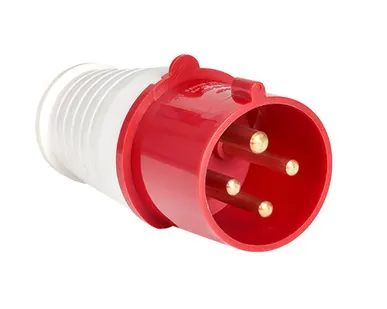 фото Вилка силовая 3-ф., 32А, 380В, IP44 (4-п) PROxima ps-...