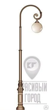 Фото №0 Фонарь парковый СП -10 Лондон Чугунная столбешница