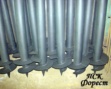 фото Винтовые сваи в наличии