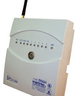фото Объектовый радиоканальный блок БРО-5-GSM (струна 5) SIM карт – до 2-х