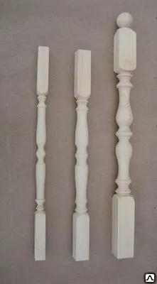 Фото №0 Столб для лестниц с шаром 80х80х1200 "Симметрия"