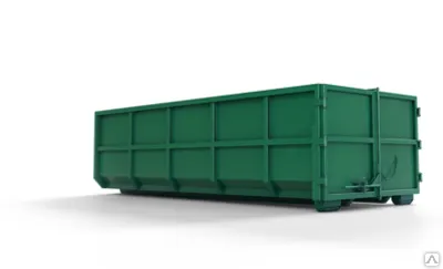 Фото №0 Контейнер для мусора объемом 20 м3 открытого типа